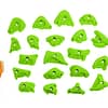 Top view of 20 Medium Drifters climbing holds produced and sold by EP Climbing Walls