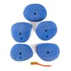 Top view of 5 XL predator jugs (set-a) climbing holds produced and sold by EP Climbing walls
