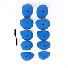 Top view of 10 large Form Jugs climbing hold produced and sold by EP Climbing Walls