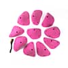 Top view of 10 large wrasslers climbing holds produced and sold by EP Climbing