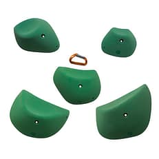 Top View of 5 XL Scoopie Do's sloper climbing hold produced and sold by EP Climbing walls
