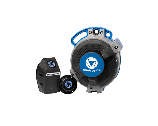 Front view of the TRUBLUE iQ+ Auto Belay with accessories produced by Headrush Technologies