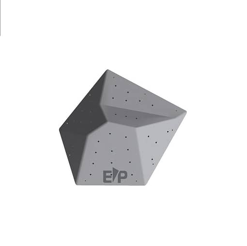 Top View of the Medium Crystal (A) wooden volume produced and sold by EP Climbing Walls