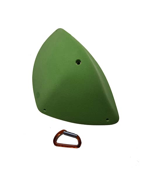 Top view of the 2XL Rift (A) sloper climbing hold produced and sold by EP Climbing Walls