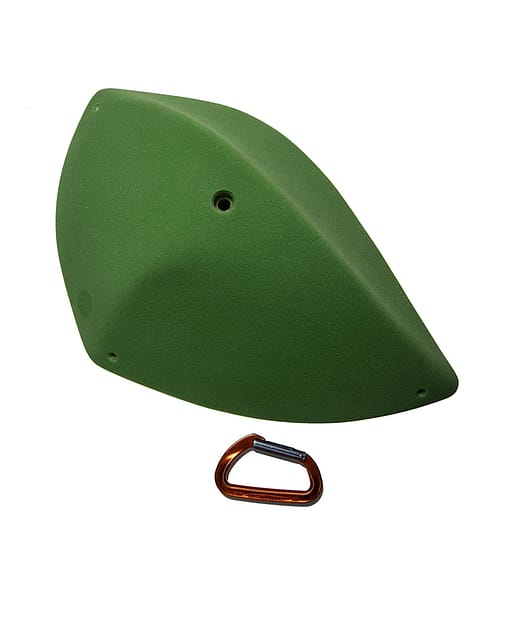 Top View of 2XL Rift (D) sloper climbing hold produced and sold by EP Climbing Walls