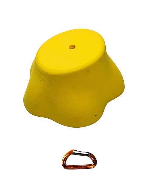 Perspective view of the 2XL Stump (A) climbing hold produced and sold by EP Climbing walls